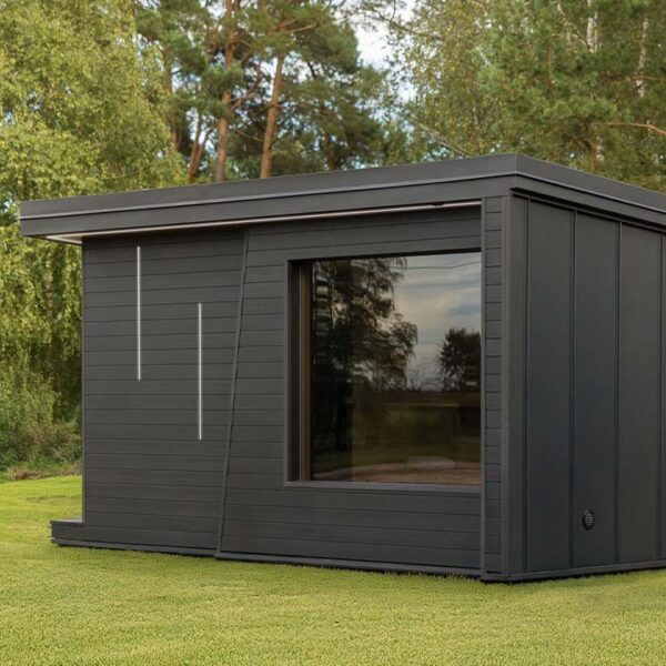 Sauna ogrodowa therma imperia model z restroomem