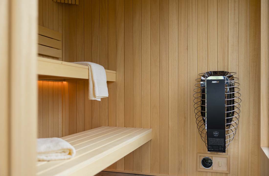 Sauna ogrodowa therma imperia model z restroomem - obrazek 3