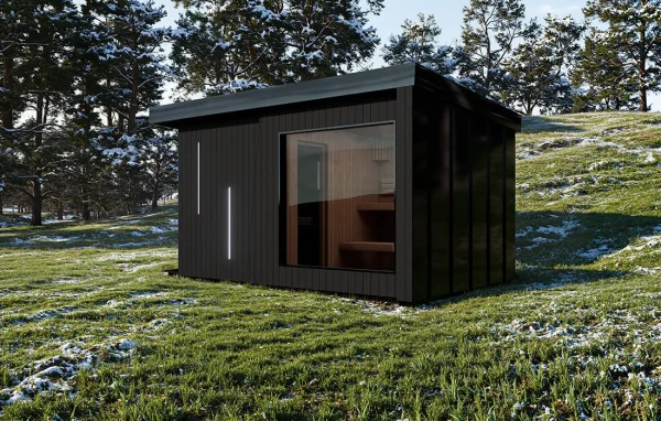 Sauna ogrodowa Therma Imperia model z prysznicem SP